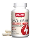 Jarrow Formulas® L-Carnitina 500 mg, Suplemento dietético, Suporte para Produção de Energia Celular, 50 Cápsulas Veggie, Fornecimento de 50 dias