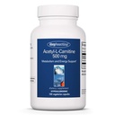Grupo de Pesquisa de Alergia Acetil-L-Carnitina 500mg Suplemento - Metabolismo e Apoio Energético, ALC, Aminoácido de Forma Livre, Cápsulas Vegetarianas - 100 Contagem