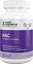 Nutri-Supreme NAC (N-Acetil-L-Cysteine) 600mg Suplemento Alimentar Cápsulas Vegetarianas, Suporte ao Fígado, Suporte Imune