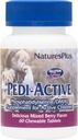 NaturesPlus Pedi-Active LECI-PS, Complexo DMAE - 60 Comprimidos Mastigáveis - Mistura de sabor Berry - Suplemento Mastigável Infantil, Promove a Saúde Cérebro, Foco - Vegetariano, Sem Glúten - 30 Servimentos