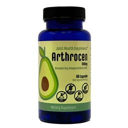 Suplemento de saúde comum, 300Mg Abacate Soy Unsaponifiable, Non-GMO, Dairy Free, Gluten Free & Shellfish Free, suprimentos de 60 dias, uma cápsula por dia (2 meses)...