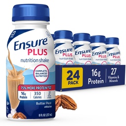 Assegure-se mais manteiga Pecan Nutrition Shake Replacement Shake . Pronto para beber .