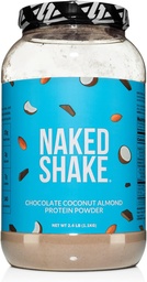 Shake nu - Chocolate Coconut Almond Protein Powder - Flavored Planta Based Protein from US & Canadian Farms with MCT Oil, Gluten-Free, Soy-Free, Sem OGM ou Adoçantes Artificiais - 30 Servings