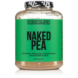 Nutrição NAKED Chocolate ervilha proteína isolate - 5Lb Bulk, NSF certificado, planta com base, Vegetarian & Vegan Protein. Fácil de digerir, sem OGM, sem glúten, sem lactose, sem soja