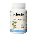 Erva Eclética - Cápsulas de Goldenseal Suporta Imunidade, Sinusos Saudáveis + Membrana Mucosa Saúde - Suplemento de ervas Vegan, Não-GMO, Glúten Livre, Congelado-Seco (100 CT - 400 mg)