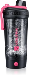 Garrafa de Shaker VOLTRX, Misturador Recarregável de Proteínas Elétricas do Gálio USB C, Copos de Shaker para Shakes Protein e Shakes de Substituição de Refeição, BPA Livre, Feito com Tritan, 24 oz