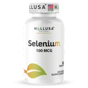 Hallusa Natural – Selênio 60 Comprimidos, Apoio Antioxidante e Imune, Saúde do Coração – Fonte de 60 dias