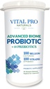Vital Pro Naturals - Advanced Biome Probiotic Plus Prebióticos 30 Cápsulas
