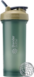 BlenderBottle Classic V2 Shaker garrafa perfeita para batidos de proteína e pré-treino, 4-ounce, Full Color Tan