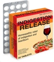 Miers Lab Indigestion Relief Cápsulas, Comprimidos homeopáticos para alívio da azia, Seguro e eficaz, Atuação rápida, 32 Comprimidos