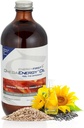 EnergiaFirst Omega Energy Oil - Omega 3 & 6 Suplemento com linhaça, girassol, Sésamo e óleo de semente de abóbora, Vegan Antioxidante e 12 onças