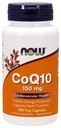 NOW Suplementos, CoQ10 150 mg, Pharmaceutical Grade, All-Trans Form produzido por Fermentação, 100 Veg Cápsulas