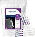 SmartEquine SmartCalm Pellets & SmartCalm Ultra Colar 6 Tubos Bundle, Horse Calming Supplement (Suplementar calmante de cavalos)