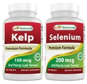 Kelp Suplemento 150 Mcg & Selenium 200 mcg