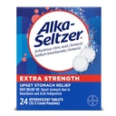 Alka-Seltzer Effervescent Extra Dosagem - 24 Comprimidos, Embalagem de 3
