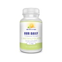 Nossos Vites diários L-Metilfolato 1mg / 1000 mcg de dosagem máxima Folato ativo, 5-MTHF, Filler Free, Gluten Free, Não-GMO, Cápsulas vegetarianas 90 Contagem (Pacote de 1)