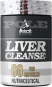 Fígado Cleanse Fórmula com extrato de cardo de leite e ervas, 60 Cápsulas, Suporte Função saudável do fígado & Processos de desintoxicação