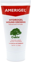 AMERIGEL Hydrogel Wound Dressing (3 oz.) - Fornece ambiente de cura de umidade-Rich para feridas secas