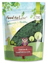 Comida para viver chlorela em pó, 2 libras - Kosher, algas verdes cruas, Vegan Superfood, Em massa, Puro Vegan Green Protein, Rico em vitaminas e minerais, Ótimo para bebidas, chás e smoothies