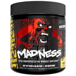 Loucura Mutante (Pre Workout Powder Performance) e mistura de bombas inclui L-Citrulina, Beta-Alanina, Taurina, L-Tirosina (Lemonade)