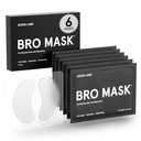 BRO MÁSCARA Sob Remendos Oculares para Homens Cuidados com a Pele □ Máscaras Oculares para Círculos Escuros e Puffiness, Pads Hidrogel Antienvelhecimento com Bakuchiol, Cafeína e Niacinamida, Tratamento de Sacos Olhos para Homens (6 pares)