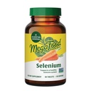 MegaFood Selenium - Selenium 50 mcg - Suplemento com alimentação & mistura de ervas - suporte imunológico - Vegan, Não-GMO - Made Without 9 Food Allergens - 60 Comprimidos (60 Servings)