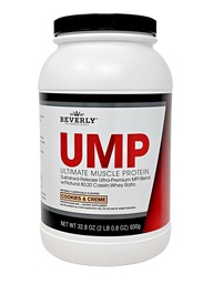 Beverly International UMP Protein Powder, cookies e creme. Rácio Whey-Casein exclusivo constrói músculo magro. Fácil de digerir. Sem bloat. (32,8 oz) 2lb .8 oz