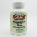 Holly Hill Health Foods, Ácido Hialurónico (Colagénio Tipo II) 50 MG, 60 Cápsulas