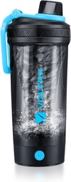 Garrafa de Shaker VOLTRX, Misturador Recarregável de Proteínas Elétricas do Gálio USB C, Copos de Shaker para Shakes Protein e Shakes de Substituição de Refeição, BPA Livre, Feito com Tritan, 24 oz