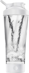 Garrafa de Shaker de Proteínas Elétricas VOLTRX Premium, Feita com Tritan - BPA Free - 24 oz Vortex Portable Mixer Cup/USB Recarregável Shaker Cups para Shakes de Proteína