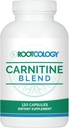 Rootcology by Dr. Izabella Wentz □ Carnitine Blend □ L-Carnitina & Acetil-L-Carnitina Fórmula Ideal para Vegetarianos □ 120 Cápsulas