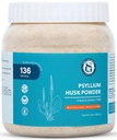 Psyllium Husk Powder 1.5lb □ Fácil mistura de fibra dietética • Limpe o seu sistema digestivo