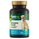 PetNC Natural Care Brewers Levedura Mastigables para cães, 250 Conde
