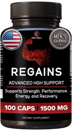 HGH Suplementos para homens e mulheres - Regains Natural crescimento muscular anabólico Construção e hormônio de crescimento humano para homens, construtor de músculos para homens, muscular recuperação pós-treino Suplemento, 100 pílulas de proteína