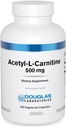Douglas Laboratories Acetil L-Carnitina 500 mg Suporta a função do cérebro e do nervo durante o processo normal de envelhecimento* □ 120 Cápsulas