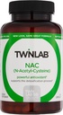 Twinlab N-Acetil-Cisteína (Nac) - Suplementos antioxidantes para homens e mulheres - 600 mg, 60 Cápsulas