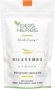 YOGIS HERBS Nilavembu Powder – Andrographis paniculata (Chiretta Verde/Kalmegh) – 100% Natural e Puro Suplemento de Ervas para Apoio Imune Natural, Suporte à Saúde do Fígado e Bem-Estar Digestivo (3,5 onças)