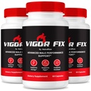 (3 Pack) Vigor Fix Suplemento Masculino, Pílulas VigorFix para Homens, Nutrição Diária para Saúde e Bem-Estar Geral, Vigor Cápsulas de Suporte Fixo para Confiança e Energia, Comentários (180 Cápsulas)