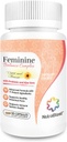 NutraBlast Feminine Balance Complex (60 Cápsulas) □ Vaginal Detox & Cleanse Probióticos Suporta Flora Intestinal Saudável & Função Imunitária