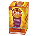 Metamucil fibra singles textura suave açúcar laranja livre - 30 pacotes