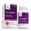 Terry Naturalmente Tri-Iodina - Suplemento dietético para apoio à saúde da mama e próstata - saudável Thyroid Função Suplemento Ajuda - 25 mg, 60 cápsulas