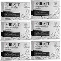 30.000 MG comprimidos Shilajit, 100% Shilajit puro, Himalaia orgânico, Shilajit para homens e mulheres ricos em ácido fulvico e 85+ Trace Minerals, Shilajit Suplemento para Energia e Sistema Imune, 360 Contagem