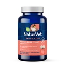 NaturVet Brewers fórmula de levedo seco com sabor a alho mais vitaminas para cães e gatos, tablets mastigáveis, feitos nos EUA com Ingredientes Globalmente Fonte 1000 contagem