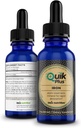 QuikPlus Ferro Iônico Líquido Suplemento Mineral para Hemoglobina & Ferritina – Suplemento de Ferro de Alta Absorção para Adultos – Vegan, Gluten-Free, Tudo Natural – 2 oz Garrafa
