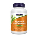 Now Foods Supplements, Pigeum & Saw Palmetto with Pumpkin Seed Oil, Men's Health*, 120 Count(Pack of 1)