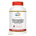 21o século dupla força glucosamina condroitina (210 Conde), Suplemento dietético para a conjunta & Cartilagem Saúde, Suporta estilo de vida ativo, não-GMO, Gluten-Free Joint Supplements para homens e mulheres