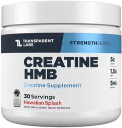 Laboratório Transparente Creatina HMB - Creatina Monohidrato em pó com HMB para o crescimento muscular, aumento de força, saída de energia melhorada e melhoria do desempenho atlético - 30 Servões, Splash havaiano