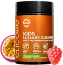 Premium 1 mg Melatonin Gummies Kids – Kids Sleep Gummies with Vitamin B6 and Passion Fruit Flavor – Children's Melatonin Gummies 3 in 1 Complex for Deep Sleep – 2 Month Supply
