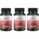 Swanson Ácido Alfa Lipóico - Suplemento de actividade antioxidante - 300 mg 60 Cápsulas (3 Embalagem)