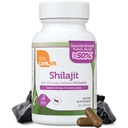 Cápsulas Zahler Shilajit – 500 mg Himalayan Shilajit para homens e mulheres – Suplemento de Ácido Fulvico para energia, resistência e suporte de envelhecimento – com Extrato de Pimenta Negra para Absorção – Não-GMO, GF (60 contagem)
